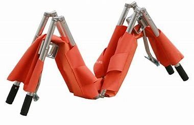 Taşınabilir Alüminyum Alaşımlı Katlanır Sedye, Acil Hasta Transferi