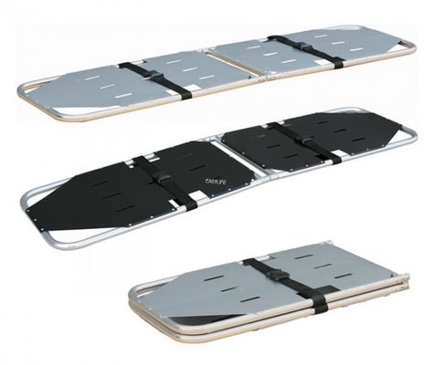 Alüminyum alaşım katlanabilir kaldırıcı önce omurilik ve bel yaralanmaları olan hastaları taşımak