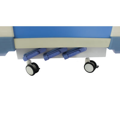 Hasta Hemşireliği için 3 Fonksiyonlu Ağır Hizmet Manuel Hastane Yatakları 80 Derece