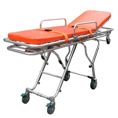 İyi bir fiyat. Otomatik Yükleme Transferi Hidrolik Hasta Taşıma Yatağı Ambulans Sedyesi Boyutları Acil Sedye resimleri çevrimiçi