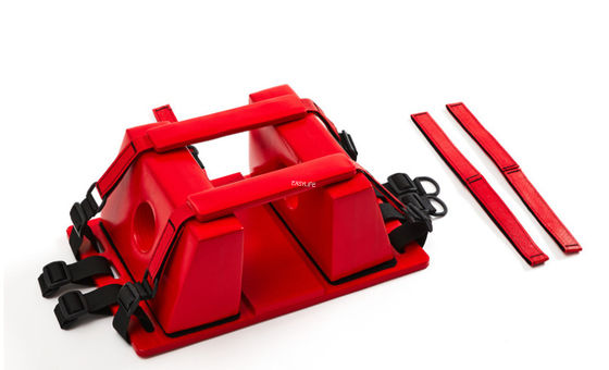 Omurilik Tablası Baş Blokları Omurilik Tablası Hastanesi Omurilik Stretcher için Evrensel Baş Immobilizer