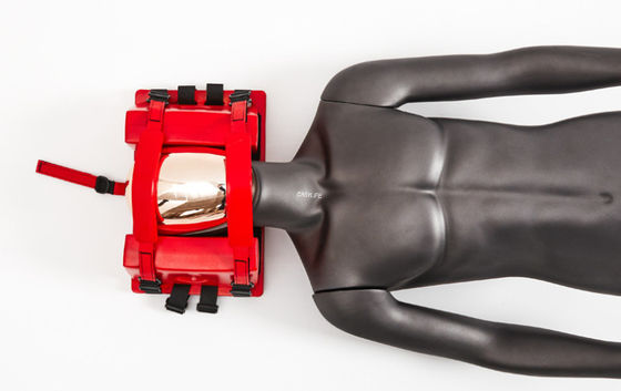 Omurilik Tablası Baş Blokları Omurilik Tablası Hastanesi Omurilik Stretcher için Evrensel Baş Immobilizer