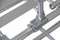 40kg Ambulans Katlanabilir Çatlak Yüksekliği Düzenlenebilir Sırt Otomatik Yükleme