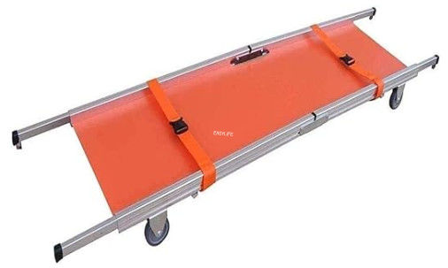 Tıbbi Foldaway Hastane Çatlak taşınabilir Ambulans 230*17*55 cm