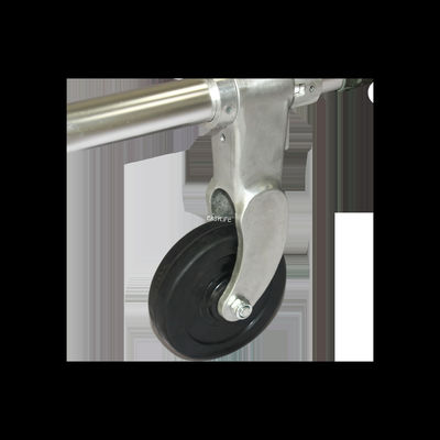 Acil tahliye Hasta Katlanabilir Çatlak Arabası Küçük Tekerlekler 185cm×48cm×21cm