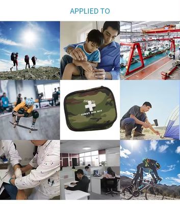 Kamuflaj Büyük Kapasite İlk Yardım Kütesi Vahşilik Hayatta Kalma Kütesi Dışarıdaki Kurtarma Paramedik Tıbbi Kütesi