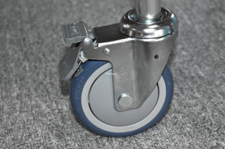 Alüminyum Alaşımlı Katlanabilir Geniş Kenarlı Alçak Konumlu Ambulans Sedyesi Kurtarma Arabası