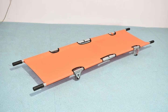 İyi bir fiyat. 104 X 17 X 9 Cm Katlanır Tıbbi Sedye Hastane Taşıma Alüminyum Alaşımlı çevrimiçi