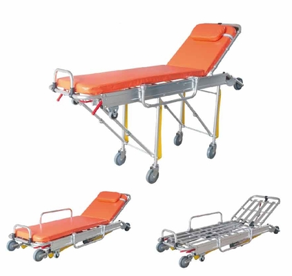 İyi bir fiyat. Acil Kurtarma 190CM için 75 Derece Katlanır Ambulans Sedyesi çevrimiçi