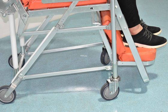 196×55×86cm Katlanır Ambulans Sedye Ayarlanabilir