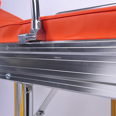 Acil Kurtarma 190CM için 75 Derece Katlanır Ambulans Sedyesi