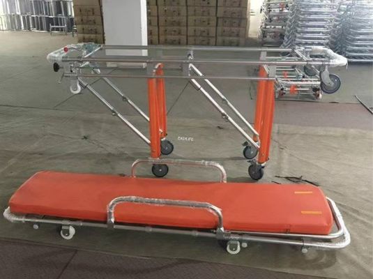 Acil Katlanır Ambulans Sedye Çeşitleri 1900MM 92cm İlk Yardım Cihazı