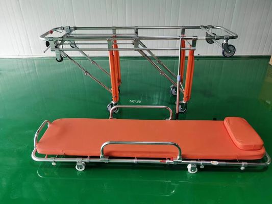Acil Katlanır Ambulans Sedye Çeşitleri 1900MM 92cm İlk Yardım Cihazı