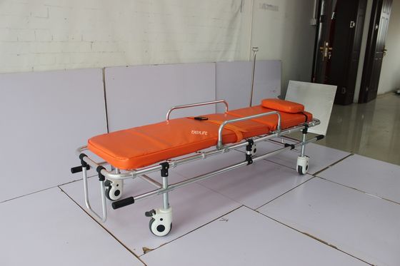 190 X 55 X 50cm Katlanır Ambulans Sedye 80 Derece Hasta Transferi İçin İlk Yardım