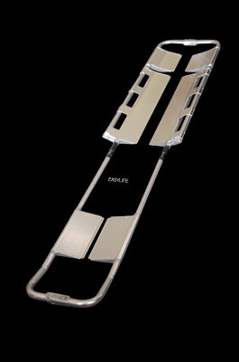 60mm Hastane Katlanır Kepçe Sedye Arabası Manuel Güç 180 Derece Ayarlanabilir