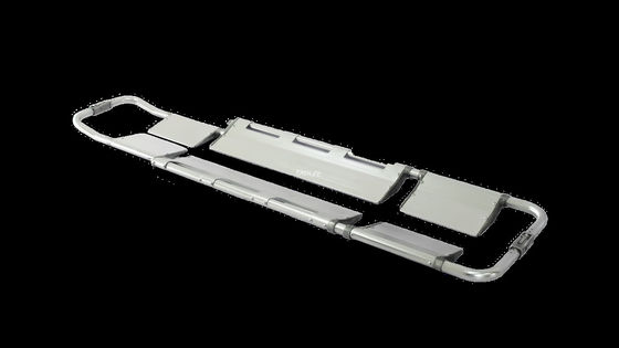 60mm Hastane Katlanır Kepçe Sedye Arabası Manuel Güç 180 Derece Ayarlanabilir