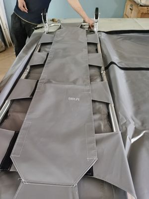 Katlanır Kurtarma Sedyesi Sabit Ceset Çantalı 220 X 55 X 15 Cm 95cm