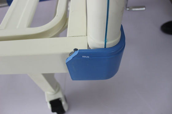 Üç Krank Manuel ICU Tıbbi Yatak 80MM Çerçeve 159Kg Üç Krank