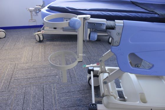 Tıbbi Katlanır Ayarlanabilir Ambulans Hasta Transferi Acil Yatak Hastane Sedye Arabası 560MM 30CM