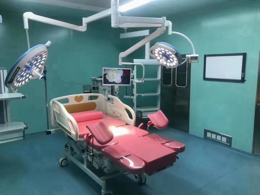 Elektrikli Jinekolojik Muayene Obstetrik Yatağı 2000 X 600 X 650mm SS 304 Kadın İçin