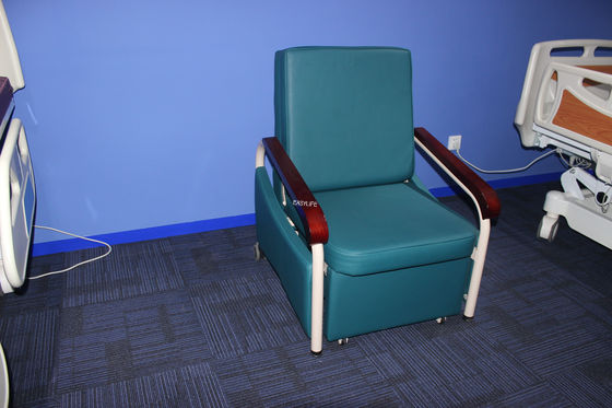 DG-F03 Hastanede dinlenmek, ziyaret etmek ve uykuyu beklemek için dönüştürülebilir katlanır yatak ve sandalyeler Refakatçi sandalyesi 11900MM