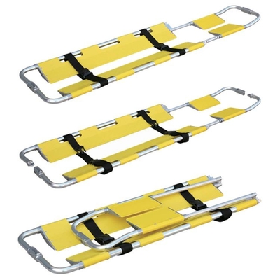İyi bir fiyat. 2100MM 44CM Ambulans Arabası Yatağı Alüminyum Alaşımlı Arka Pano Sedye Hafif Ağırlıklı çevrimiçi