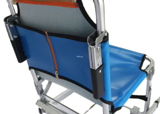 Basamakları Çıkan Merdivenler için 35 inç Tekerlekli Sandalyeler Mavi Hasta Transferi ISO9001