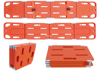 1.91M Katlanabilir Omurga Tahtası, Yangın Kurtarma Plastik Sedye, Yüzme Kurtarma Sedyesi Katlanır Omurga Tahtası