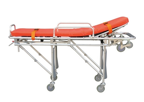 İyi bir fiyat. Arkalık Sınıf I Ambulans Sedyesi Alüminyum Alaşımlı Katlanır Sedyeler çevrimiçi