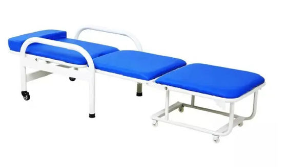 Çekilebilir Katlanabilir Ayarlanabilir Hastane Klinik İzleyici Sandalye Çelik Sprey Plastik Yapısı ile