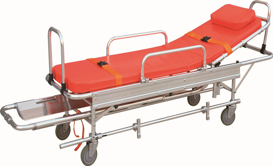 İyi bir fiyat. Alüminyum alaşım katlanabilir geniş kenarlı düşük pozisyonlu ambulans kaldırma kurtarma arabası çevrimiçi