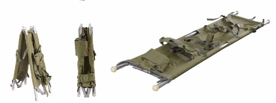 İyi bir fiyat. Ambulans için Alüminyum Alaşımlı Katlanır Tıbbi Sedye 200 X 46 X 16cm 9 Kg çevrimiçi